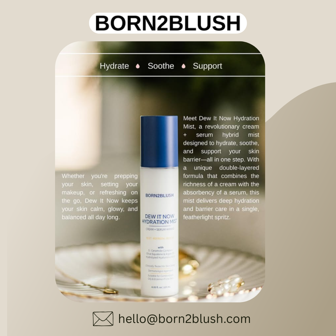 Read more about the article Humidity-Proof Your Skin with Born2Blush – Tips for Humid Days