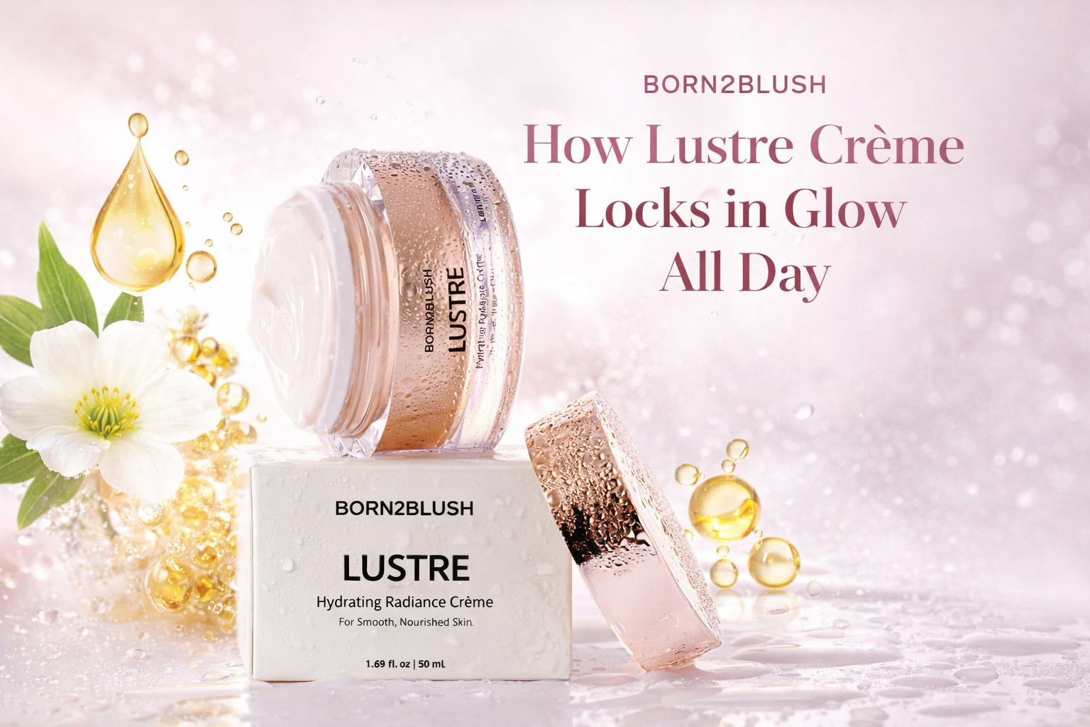 You are currently viewing How Lustre Crème Locks in Glow All Day | Born2Blush