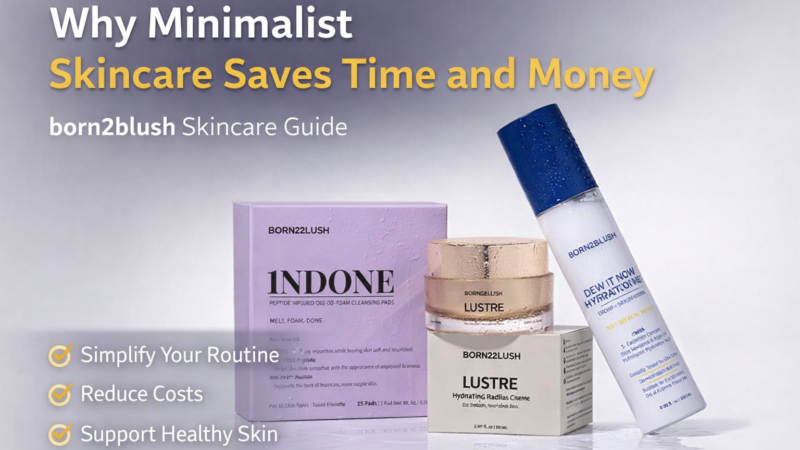 Why Minimalist Skincare Saves Time and Money? | Born2Blush