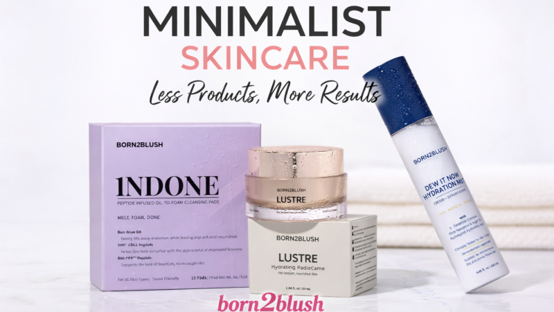 Minimalist Skincare – Less Products, More Results with Born2Blush